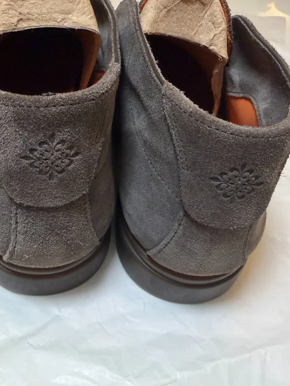 Andrea Ventura Firenze Gray Suede Boots